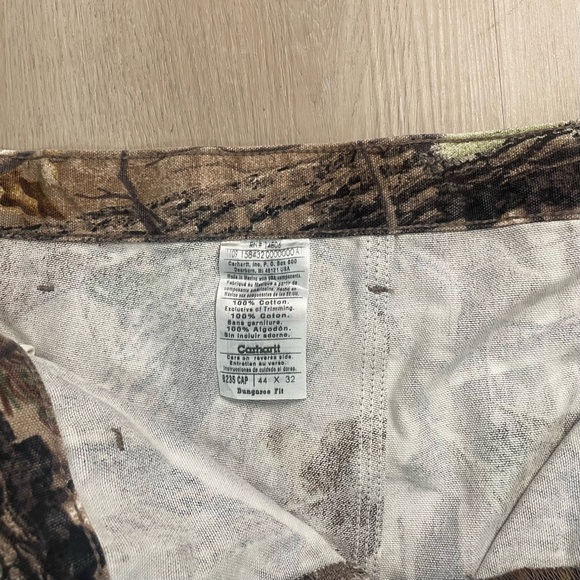 WORN Carhartt Realtree Camo Carpenter Pants - Picture 3 of 4